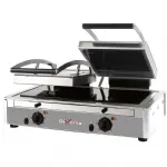 Appareil à paninis professionnel vitrocéramique double Diverso by DIAMOND