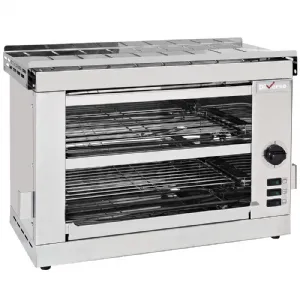 Toaster-salamandre professionnel �lectrique 2 �tages DIVERSO by Diamond WR-TSE2-D_PROMO