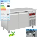 Table réfrigérée 2 portes profondeur 700 DIAMOND DT131/R2 Table réfrigérée 2 portes profondeur 700 DIAMOND DT131/R2