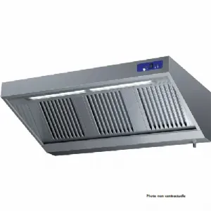 Hotte professionnelle murale complte longueur 2000mm profondeur 700mm ELI720_PROMO