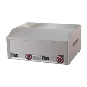Plaque de cuisson 65x48 électrique chrome durable lisse TOP 400 V | REDFOX FTHC 60 E