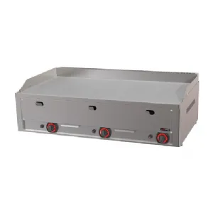 Plaque de cuisson 97x48 à gaz chrome durable lisse TOP | REDFOX FTHC 90 G