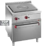 Fourneau plaque coup de feu sur four gaz GN2/1 DIAMOND