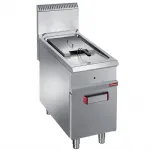 Friteuse professionnelle gaz 18 Litres sur placard gamme 900 DIAMOND