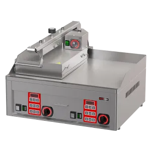 Clam lectrique double chrom programmable avec relevage automatique - 1 presse REDFOX KDA 63 ED