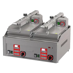 Clam lectrique double chrom programmable avec relevage automatique - 2 presses REDFOX KDA 66 ED