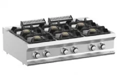 Fourneau 6 feux vifs � poser MBM - DOMINA PRO 700