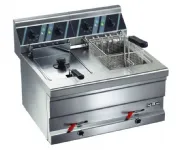 Friteuse professionnelle �lectrique 2x9 Litres � poser MBM