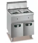 Friteuse professionnelle à gaz 2x14 Litres sur coffre MBM - MAGISTRA 700 Friteuse professionnelle à gaz 2x14 Litres sur coffre MBM - MAGISTRA 700