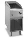 Grill charcoal gaz à pierres de lave sur placard ouvert MBM - MAGISTRA 700