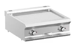 Plancha professionnelle électrique rainurée à poser MBM - DOMINA PRO 700