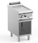 Plancha professionnelle gaz lisse sur placard ouvert MBM - DOMINA PRO 700 Plancha professionnelle gaz lisse sur placard ouvert MBM - DOMINA PRO 700
