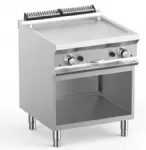 Plancha professionnelle gaz lisse sur placard ouvert MBM - DOMINA PRO 700 Plancha professionnelle gaz lisse sur placard ouvert MBM - DOMINA PRO 700