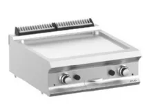 Plancha professionnelle gaz rainurée à poser MBM - DOMINA PRO 700