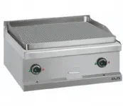 Plancha professionnelle  poser lectrique rainure 2 zones MBM - MAGISTRA 700