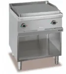 Plancha professionnelle électrique rainurée 2 zones sur placard ouvert MBM - MAGISTRA 700 Plancha professionnelle électrique rainurée 2 zones sur placard ouvert MBM - MAGISTRA 700