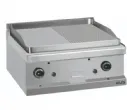 Plancha professionnelle  poser gaz lisse et rainure 2 zones MBM - MAGISTRA 700