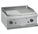 Plancha professionnelle  poser gaz lisse et rainure 2 zones MBM - MAGISTRA 700
