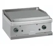 Plancha professionnelle à poser gaz rainurée 2 zones MBM - MAGISTRA 700 Plancha professionnelle à poser gaz rainurée 2 zones MBM - MAGISTRA 700