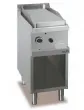 Plancha professionnelle gaz lisse sur placard ouvert MBM - MAGISTRA 700