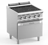 Plaque de cuisson vitroc�ramique 4 zones sur four �lectrique MBM - DOMINA PRO 700