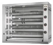 Rôtissoire professionnelle électrique 4 broches MCM