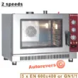 Four ptissier gaz 5 niveaux 600x400mm DIAMOND