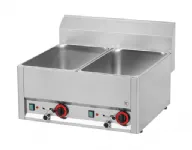 Bain marie �lectrique 2 cuves REDFOX profondeur 600mm - BM 60 EL