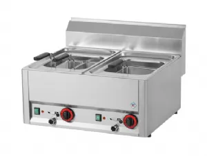 Cuiseur  ptes lectrique 2 cuves REDFOX profondeur 600mm - VT 60 EL VT60EL