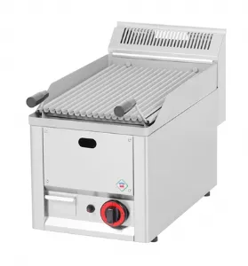 Grill charcoal pierres de lave simple REDFOX profondeur 600mm - GL 30 GLS GL30GLS