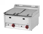 Grill charcoal pierres de lave double REDFOX profondeur 600mm - GL 60 GLS
