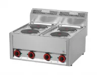 4 plaques �lectriques REDFOX profondeur 600mm - SP 60 ELS