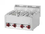 4 brleurs gaz REDFOX profondeur 600mm - SP 60 GL