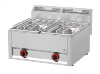 2 brûleurs puissants gaz REDFOX profondeur 600mm - SP 62 GLS