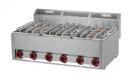 6 brleurs puissants gaz REDFOX profondeur 600mm - SP 90 GLS