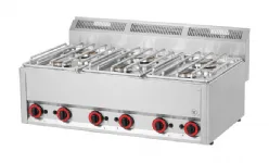 6 brleurs gaz REDFOX profondeur 600mm - SP 90 GL