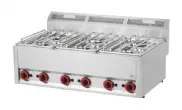 6 brleurs gaz REDFOX profondeur 600mm - SP 90 GL