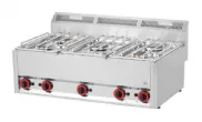 5 brleurs gaz REDFOX profondeur 600mm - SP 90/5 GL