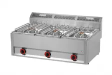3 br�leurs puissants gaz REDFOX profondeur 600mm - SP 90/3 GLS