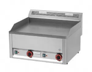 Plancha professionnelle lectrique lisse 2 zones REDFOX profondeur 600mm - FTH 60 EL FTH60EL