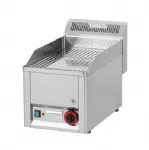 Plancha professionnelle �lectrique rainur�e 1 zone REDFOX profondeur 600mm - FTRC 30 EL