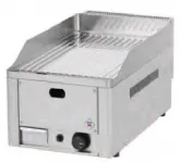 Plancha professionnelle gaz rainur�e 1 zone