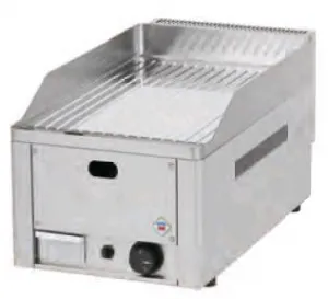 Plancha professionnelle gaz rainure 1 zone FTRC30G