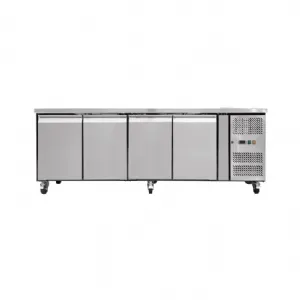 Table rfrigre ngative centrale 4 portes profondeur 700mm SKYRAINBOW THP4100BT