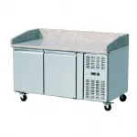 Table � pizza r�frig�r�e 2 portes sans vitrine SKYRAINBOW