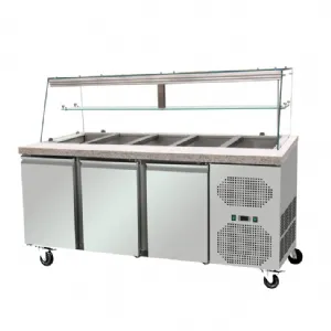 Buffet rfrigr 5 bacs GN1/1 profondeur 800mm SKYRAINBOW THSAI188