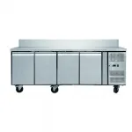 Table r�frig�r�e positive adoss�e 4 portes profondeur 600mm SKYRAINBOW