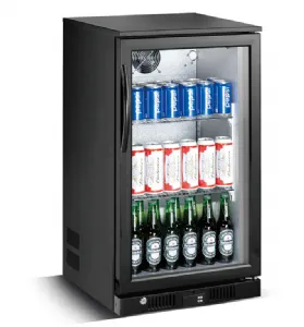 Arrire-bar rfrigr 1 porte vitre SKYRAINBOW TSC1E90B