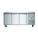 Table r�frig�r�e positive centrale 3 portes profondeur 700mm SKYRAINBOW