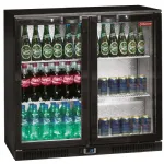 Arrire-bar 2 portes vitres battantes DIAMOND